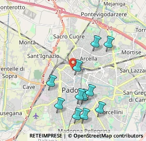 Mappa Via Citolo da Perugia, 35138 Padova PD, Italia (2.00091)