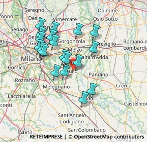 Mappa SP 273, 20067 Paullo MI (12.81211)