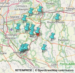 Mappa SP 273, 20067 Paullo MI (6.96188)