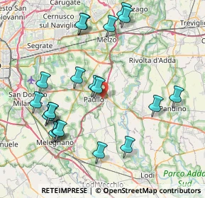 Mappa SP 273, 20067 Paullo MI (8.798)