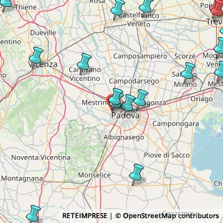 Mappa Via S. Cecilia, 35030 Caselle PD, Italia (28.36368)