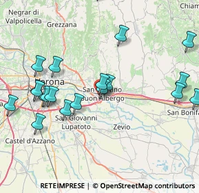 Mappa Via fratelli Cervi, 37036 San Martino Buon Albergo VR, Italia (9.0785)