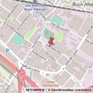 Mappa Via Cervi Fratelli, 4, 37036 San Martino Buon Albergo, Verona (Veneto)