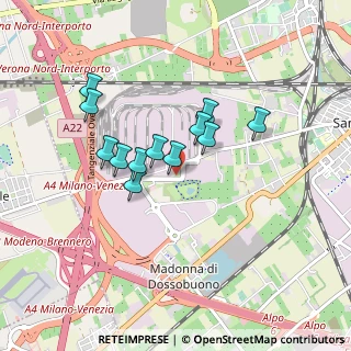 Mappa Via Sommacampagna, 37137 Verona VR, Italia (0.6925)