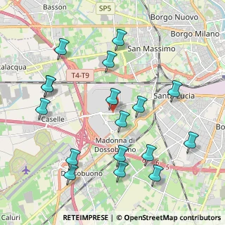 Mappa Via Sommacampagna, 37137 Verona VR, Italia (2.28118)