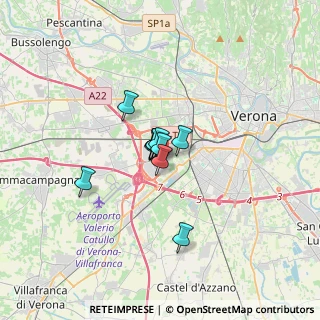 Mappa Via Sommacampagna, 37137 Verona VR, Italia (1.4875)