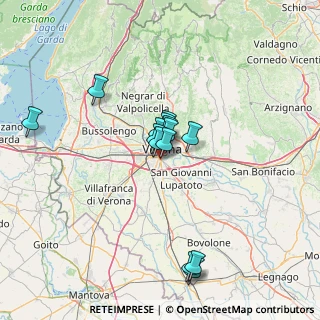 Mappa Via Calvi Pier Fortunato, 37135 Verona VR, Italia (10.98286)