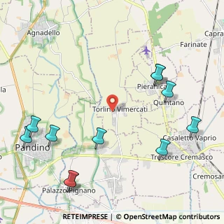 Mappa Piazzale Cadè, 26017 Torlino Vimercati CR, Italia (2.73455)