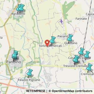 Mappa Piazzale Cadè, 26017 Torlino Vimercati CR, Italia (3.14538)