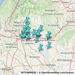 Mappa Fronte SR11, 37042 Caldiero VR, Italia (10.0705)