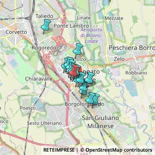 Mappa Via Martiri di Cefalonia, 20097 San Donato Milanese MI, Italia (0.93556)