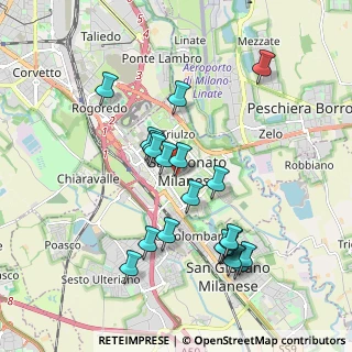Mappa Via Martiri di Cefalonia, 20097 San Donato Milanese MI, Italia (1.845)