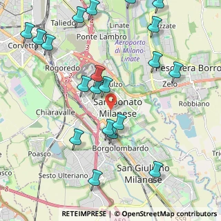 Mappa Via Martiri di Cefalonia, 20097 San Donato Milanese MI, Italia (2.5105)