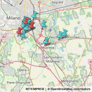 Mappa Via Martiri di Cefalonia, 20097 San Donato Milanese MI, Italia (4.433)