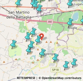 Mappa Località S. Giacomo Sotto, 25010 Pozzolengo BS, Italia (2.725)