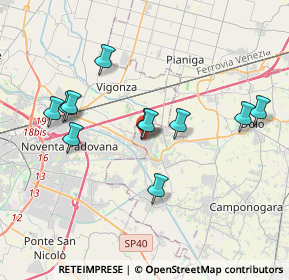 Mappa Via Giosuè Carducci, 30039 Stra VE, Italia (3.53)