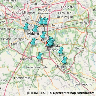 Mappa Raccordo S. Donato - Bagnolo, 20097 San Donato Milanese MI, Italia (4.9)