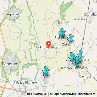 Mappa Via Borghetto, 26017 Torlino Vimercati CR, Italia (2.36727)