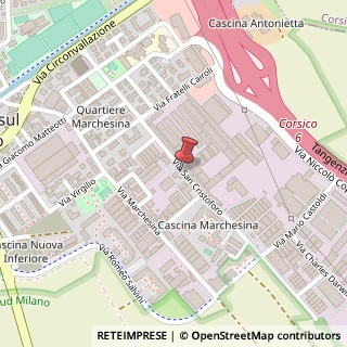 Mappa Via San Cristoforo, 84, 20090 Trezzano sul Naviglio, Milano (Lombardia)