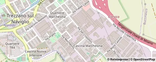 Mappa Trezzano sul Naviglio