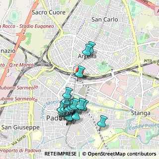 Mappa Padova Stazione Ff.Ss., 35131 Padova PD, Italia (1.005)