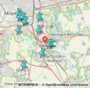 Mappa , 20097 San Donato Milanese MI, Italia (4.23769)