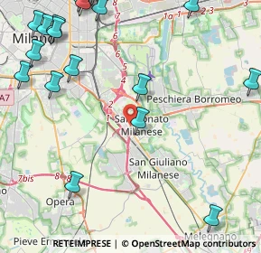 Mappa , 20097 San Donato Milanese MI, Italia (6.305)