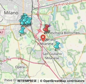 Mappa , 20097 San Donato Milanese MI, Italia (3.96231)