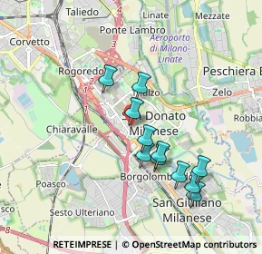 Mappa , 20097 San Donato Milanese MI, Italia (1.62545)