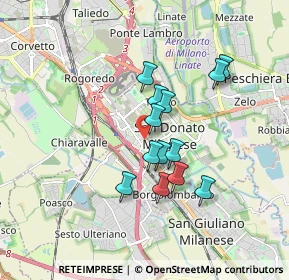 Mappa , 20097 San Donato Milanese MI, Italia (1.37385)