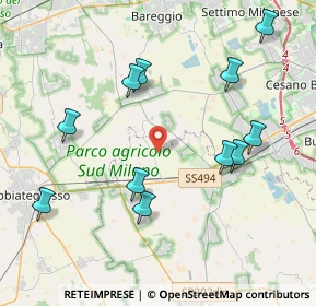 Mappa Via Marchesa Medici, 20083 Gaggiano MI, Italia (4.30455)