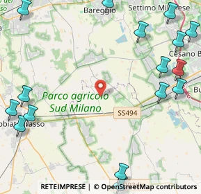 Mappa Via Marchesa Medici, 20083 Gaggiano MI, Italia (6.862)