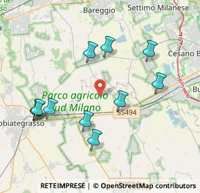 Mappa Via Marchesa Medici, 20083 Gaggiano MI, Italia (4.06455)