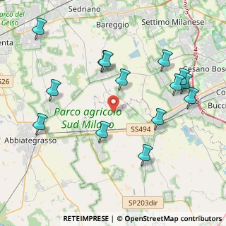 Mappa Via Marchesa Medici, 20083 Gaggiano MI, Italia (4.52571)