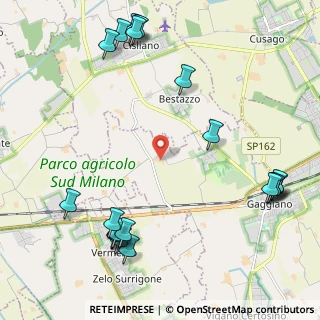 Mappa Via Marchesa Medici, 20083 Gaggiano MI, Italia (2.836)