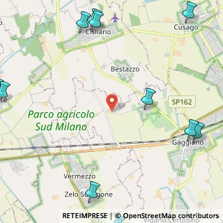 Mappa Via Marchesa Medici, 20083 Gaggiano MI, Italia (3.55909)
