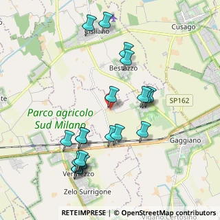 Mappa Via Marchesa Medici, 20083 Gaggiano MI, Italia (2.086)