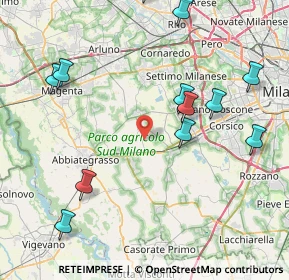 Mappa Via Marchesa Medici, 20083 Gaggiano MI, Italia (9.69917)