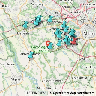 Mappa Via Marchesa Medici, 20083 Gaggiano MI, Italia (7.36632)