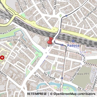 Mappa Via fra' G. Eremitano, 18, 35138 Padova, Padova (Veneto)