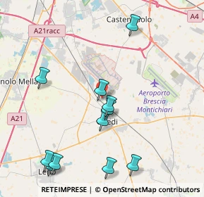 Mappa Via parti sera, 25016 Ghedi BS, Italia (4.55182)