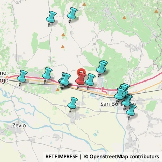 Mappa Via Bissoncello, 37038 Soave VR, Italia (3.887)