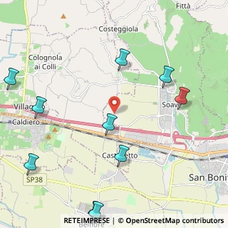 Mappa Via Bissoncello, 37038 Soave VR, Italia (3.03818)