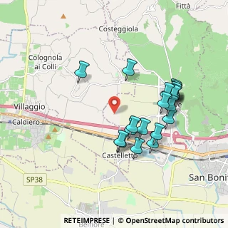 Mappa Via Bissoncello, 37038 Soave VR, Italia (1.801)