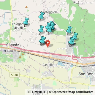 Mappa Via Bissoncello, 37038 Soave VR, Italia (1.59867)