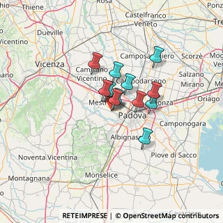 Mappa Viale Industria, 35030 Rubano PD, Italia (8.37)
