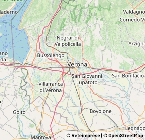 Mappa 37136 Verona VR, Italia (10.00389)