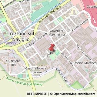 Mappa Via Virgilio,  14, 20090 Trezzano sul Naviglio, Milano (Lombardia)