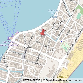 Mappa Via Negroponte, 14, 30126 Venezia, Venezia (Veneto)