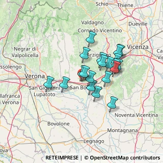Mappa Via S. Antonio, 37038 Soave VR, Italia (10.7485)
